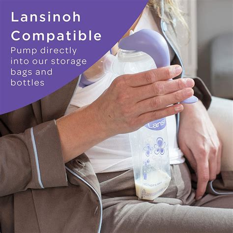 how to use lansinoh manual breast pump